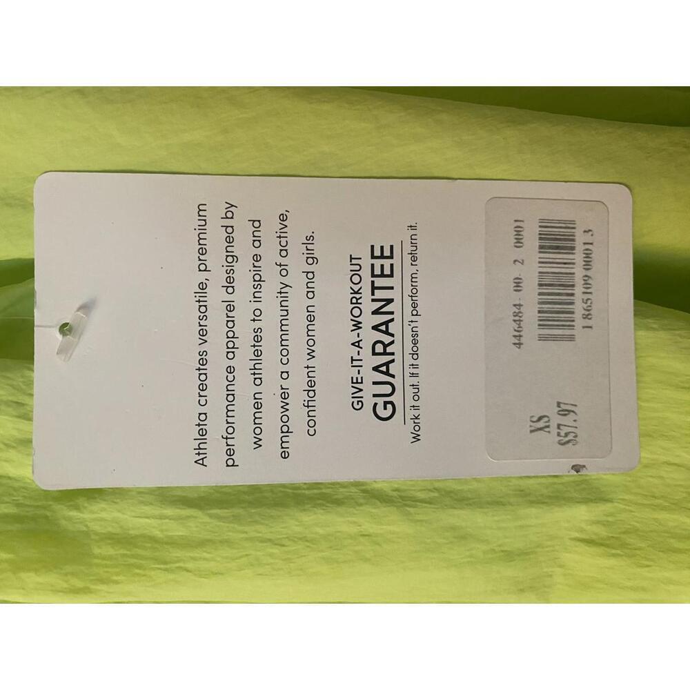 Athleta Women’s Neon Yellow Lightweight Hoodie - Roomy! - Picture 7 of 10